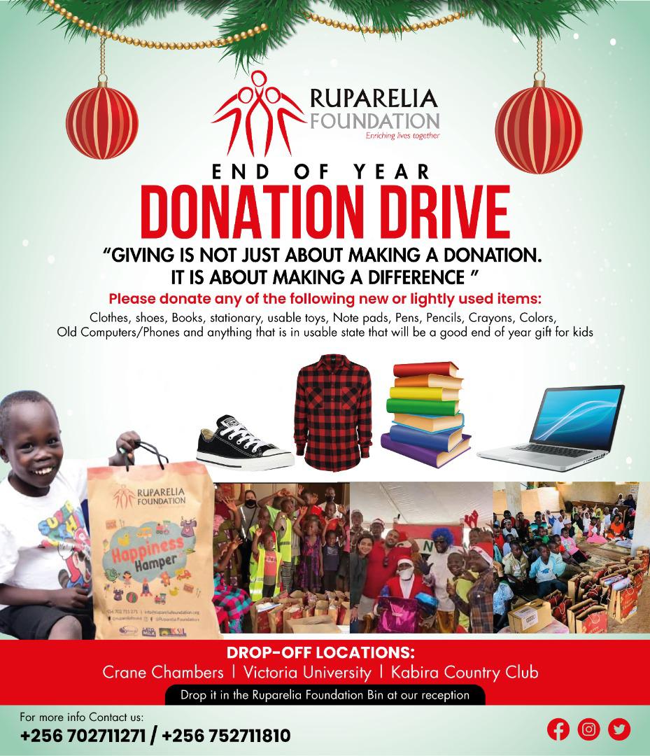 Making A Difference: Ruparelia Group Announces End Of Year Donation Drive For Vulnerable Children