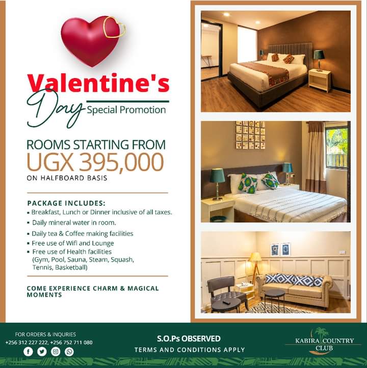 Kabira Country Club Slashes Accommodation Rates In Valentine's Day Special Promotion