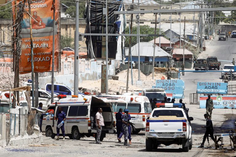 Six killed, 13 Injured In Bomb Explosion Near Presidential Palace In Somali's