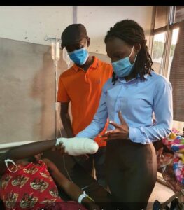 Makerere University Student Loses Hand After Being Hit By Teargas Canister That Exploded In His Hostel Room
