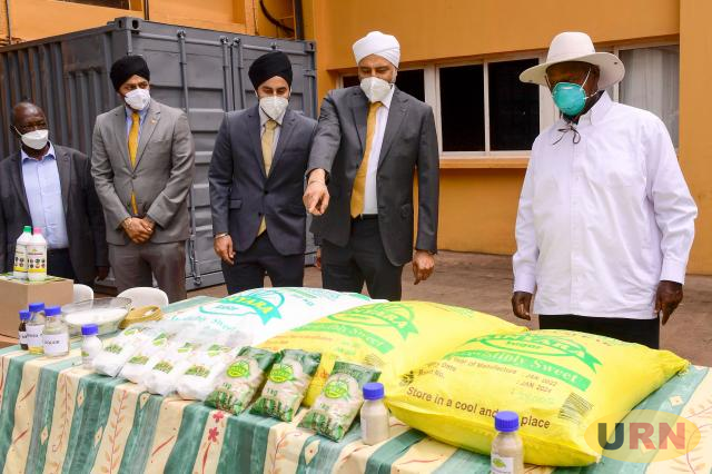 Museveni Commissions Uganda's East Africa's First White Sugar Refinery Plant In Masindi District