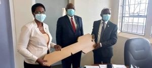 Interdicted Mulago Hospital Dr. Byaruhanga Baterana Hands Over Office To His Deputy, Dr. Rosemary Byanyima