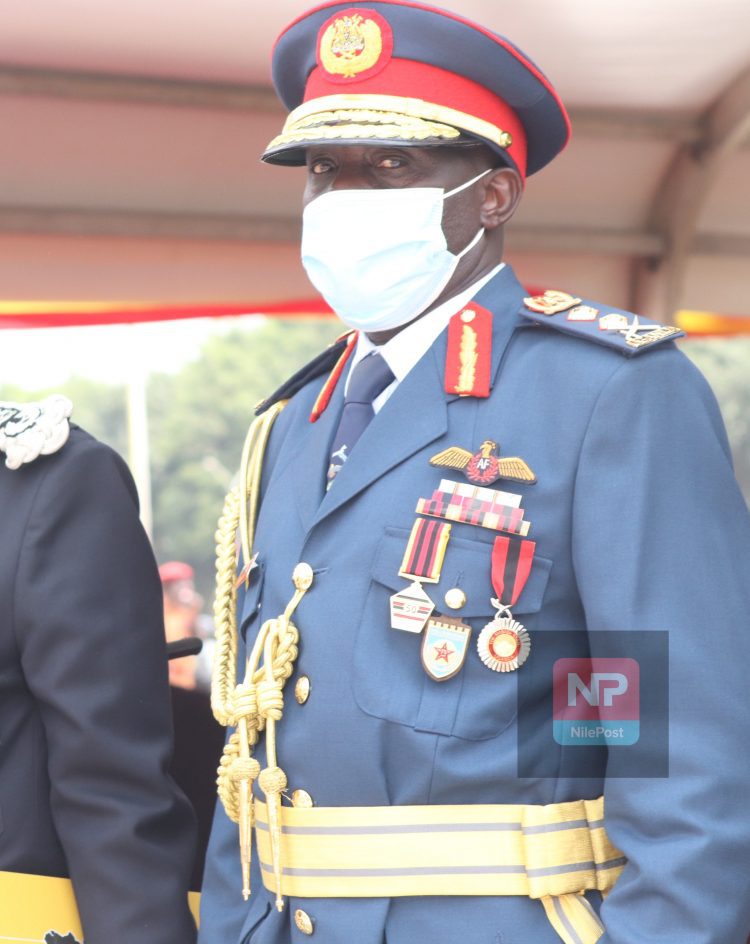 Maj Gen Charles Okidi Appointed New UPDF Air Force Deputy Commander
