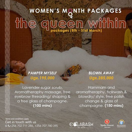 Speke Resort Munyonyo Unveils Women's Month Packages With Massive Offers For Full Month