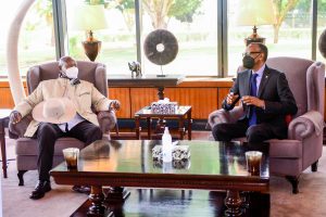 President Museveni Face-Off With Paul Kagame In Kenya