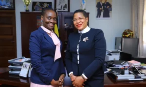 We Trust Your Capabilities In Taking Uganda's Carrier To World Class Level- Speaker Anita Among To Newly Appointed Uganda Airlines Boss Jennifer Bamuturaki