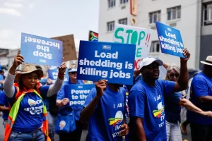 Hundreds Storm Streets Of Johannesburg To Protest Power Cuts In South Africa