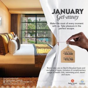 Looking For A Perfect Getaway? Book Your Slot At Munyonyo Common Wealth Resort &Enjoy Discounted Accommodation Rates This Month