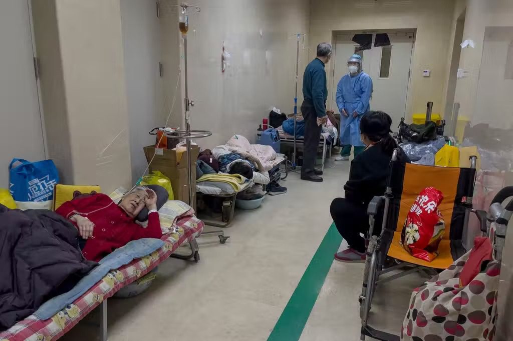China's Escalating New Wave: Covid-19 Patients Left In Corridors After As Beijing Hospital Run Out Of Beds