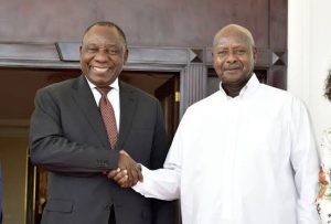 Uganda-S. Africa Summit 2023! Museveni Calls For Stronger Trade Relations Among African Countries