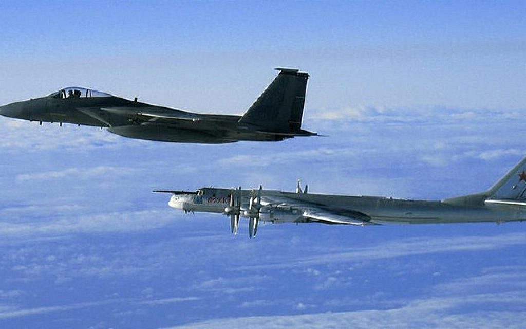 Russian Bombers &Fighter Jets Intercepted By North American Air Defence Commandos Near Alaska