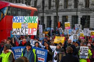 PM Rishi Sunak On Tenterhooks As Britain Faces Largest-Ever Healthcare Strikes