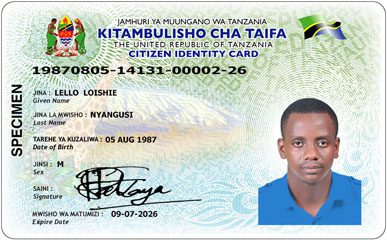 Tanzania Removes Expiration Date On National IDs