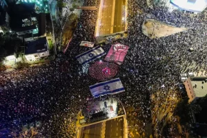 Huge Crowds Rally To Protest Against Israel’s Judicial Changes For 10th Consecutive Week