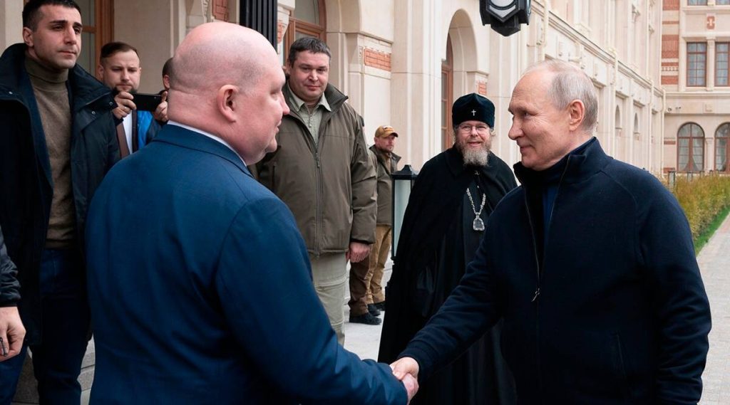 Russian President Putin Makes Surprise Visit To Crimea After ICC Issued Arrest Warrant