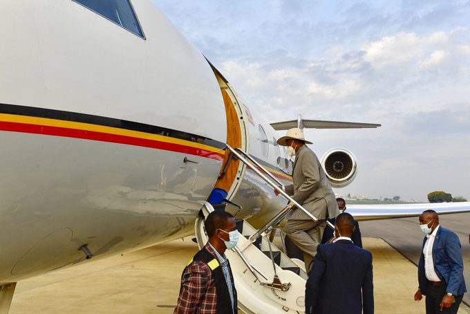 President Museveni Travels To Algeria For Three Day State Visit