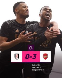 Leandro Trossard Sets Premier League Record As Arsenal Demolish Fulham 3-0