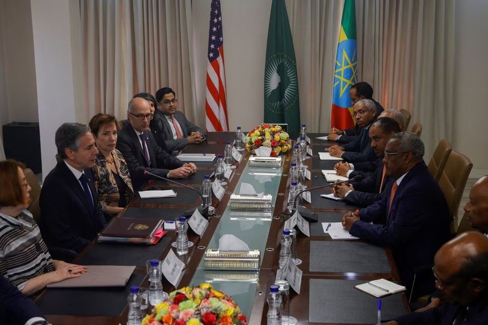 U.S. Secretary Of State Blinken Meets Ethiopian Leaders To Repair Relations Damaged By War