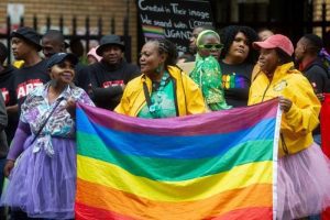 South Africans protest Uganda law criminalizing LGBTQ identity