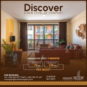 In For A Long Holiday? Grab Your Weekly Staycation Offer &Discover A New Level Of Comfort At Bukoto Heights Apartments