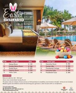 In For Easter Weekend? Book Your Easter Staycation With Your Loved Ones At Speke Resort &Enjoy Endless Benefits