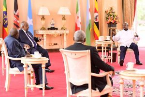President Museveni Hosts Heads Of State Summit Of Troop Contributing Countries To ATMIS