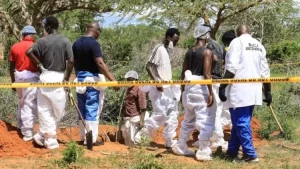 Death Toll From Kenya's Starvation Cult Burials Reaches 47 As Police Exhumes More