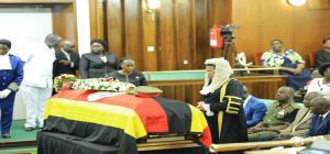 'Let's Live Together In Harmony As Ugandans Despite Our Differences'- Speaker Among Says As Parliament Pays Tribute To Minister Charles Engola