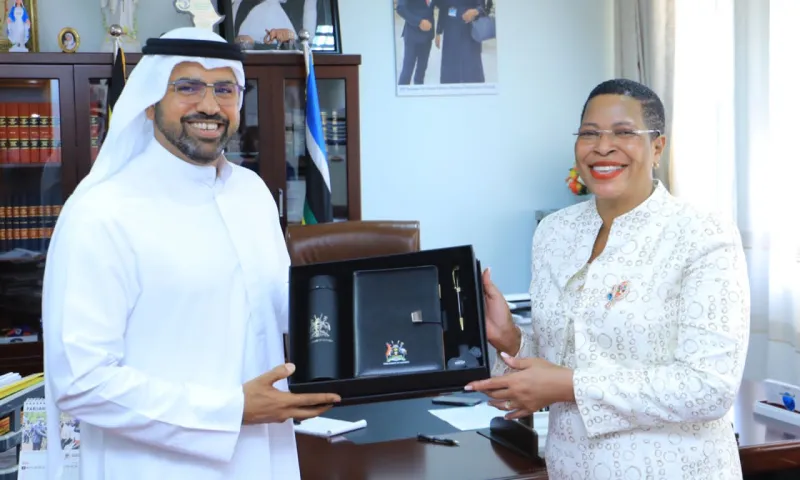 Speaker Among Roots For Sports Development As She Hosts UAE Ambassador