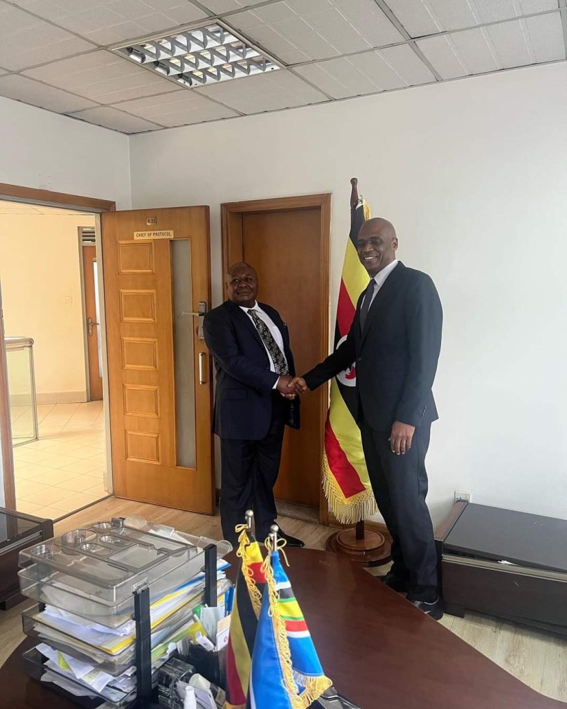 Foreign Affairs Ministry Receives Godfrey Kirumira's Credentials As Honorary Consul Of Namibia