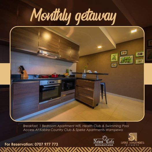 In For A Long Stay? Book Your Stay At Speke Apartments Kitante &enjoy Their Monthly Getaway Packages