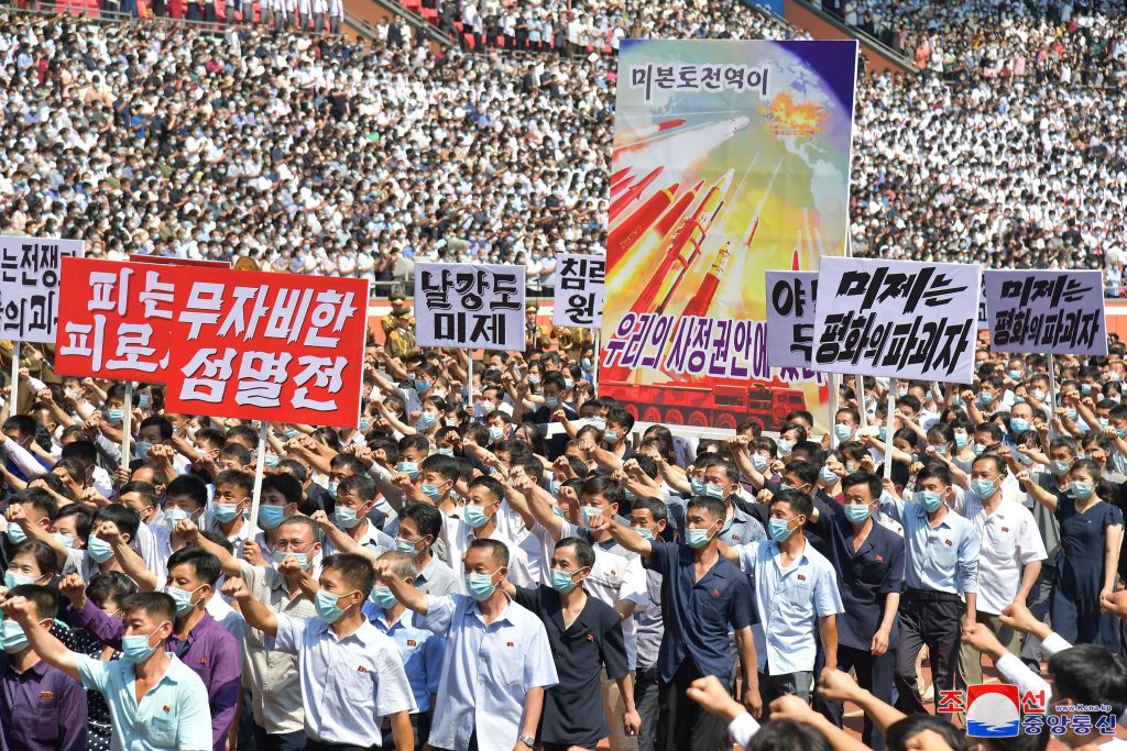 North Korea Holds Rallies Denouncing US, Warns Of Nuclear War