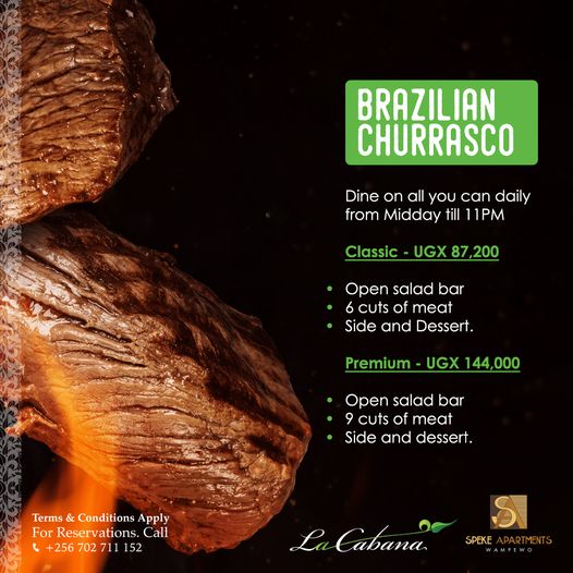 Looking For Delicious Meals Around The City? Dine At La Cabana Restaurant &Enjoy The Best BBQ With Complimentary Cocktail Everyday