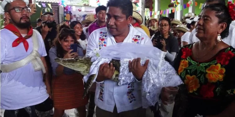 Mexican Mayor Marries Crocodile And Names It ‘Princess Girl’