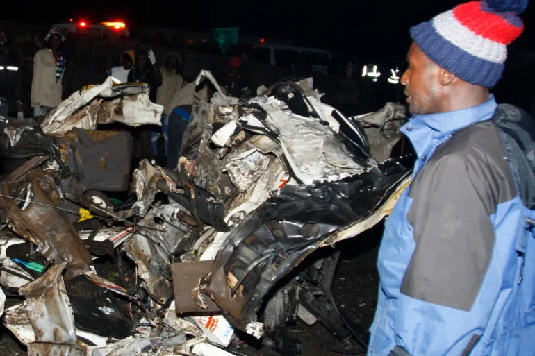 Dozens Killed As Truck Rams Into Other Vehicles And Pedestrians In Kenya Road Crash