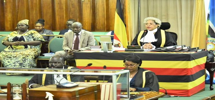 Furious Speaker Anita Among Suspends Parliament
