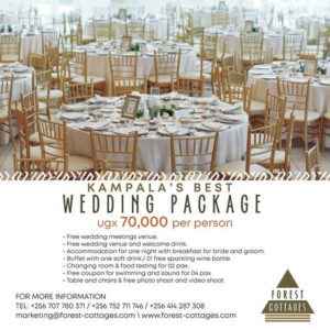 Planning To Say I Do? Forest Cottages Bukoto Has The Best Wedding Packages For You-Check Out Their Offers