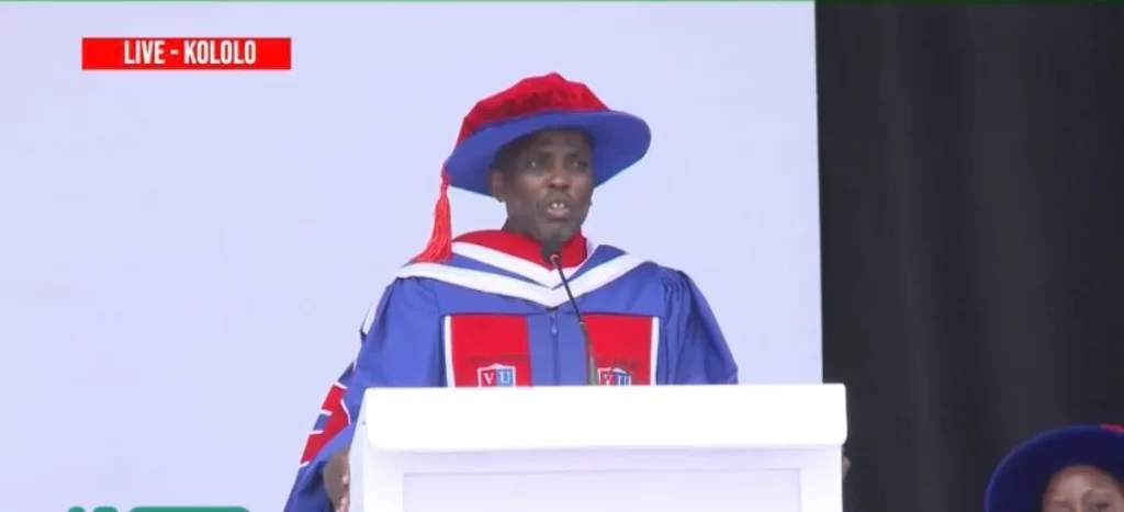 Dr Muganga Implores Education Institutions To Embrace Technology &Innovation As Victoria University Holds 7th Graduation Ceremony