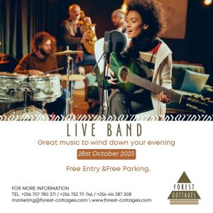 No Saturday Plot? Indulge Into Great Music With Live Band Performances At Forest Cottages Bukoto