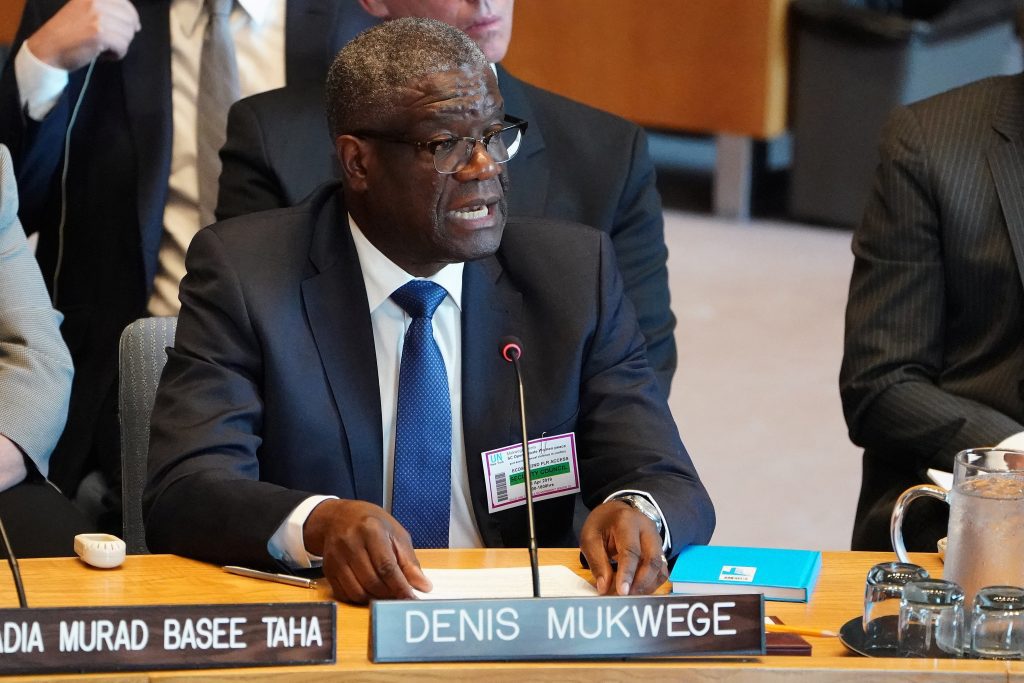 DR Congo's Nobel Prize Winner Doctor Mukwege To Give President Felix Tshisekedi A Run For His Money In Upcoming Elections