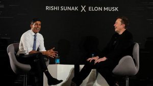 Elon Musk And Prime Minster Rishi Sunak Discuss 'Disruptive Force' Of AI At UK summit