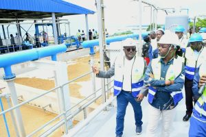 Dep. Speaker Tayebwa Thrilled By Completion Of Katosi Water Facility, Commends NWSC Boss Silver Mugisha For Not Disappointing Ugandans