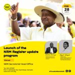 Fostering Transparency & Inclusivity: President Museveni To Officially Launch NRM Register Update Ahead Of 2026 Elections